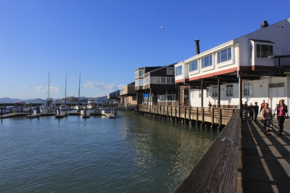 the pier 39 in San Fran